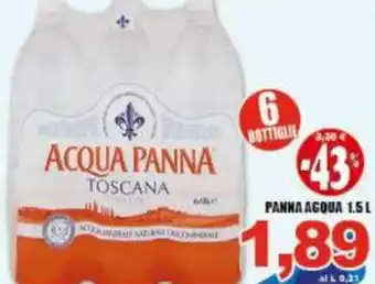 Gros Panna Acqua 1,5 L offerta