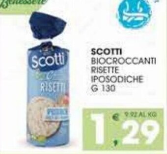 Scotti Biocroccanti Risette Iposodiche g 130