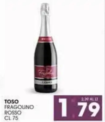 Toso Fragolino Rosso cl 75