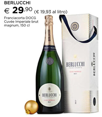 Esselunga Berlucchi Franciacorta DOCG Cuvée Imperiale Brut Magnum, 150 cl offerta