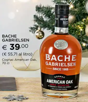 Bache Gabrielsen Cognac American Oak 70 cl