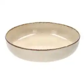 Franzy's Arca piatto fondo ceramica beige 20cm offerta