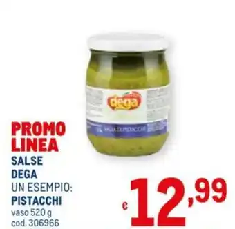Dega Salse Pistacchi 520g