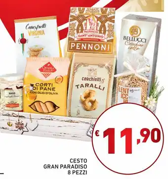 Cesto Gran Paradiso 8 Pezzi