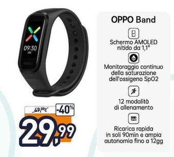 Unieuro Oppo Band offerta