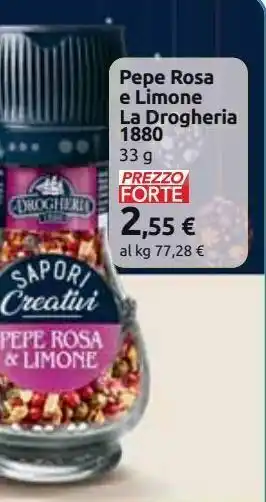 Carrefour Market Pepe rosa e limone la drogheria 1880 offerta