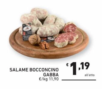Ok Market Salame Bocconcino Gabba offerta
