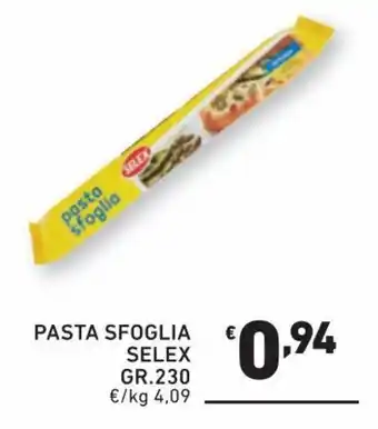 Ok Market Selex Pasta Sfoglia gr. 230 offerta