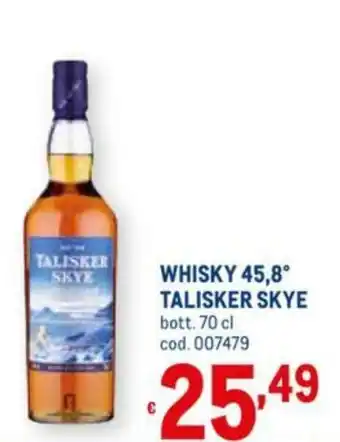 Talisker Skye Whisky 45,8° 70cl