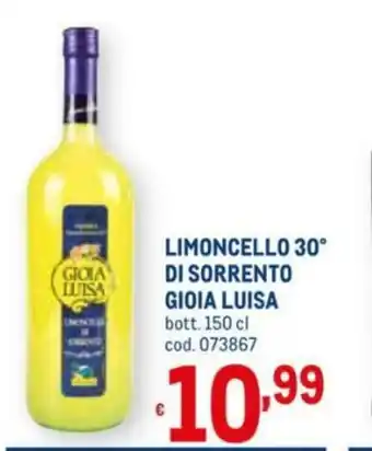 Gioia Luisa Limoncello 30° di Sorrento 150cl