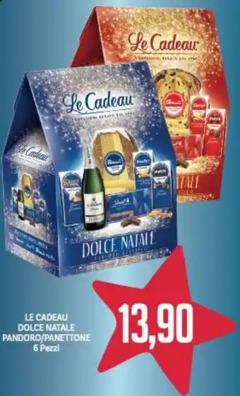 Supermercati Piccolo Le Cadeau Dolce Natale Pandoro/Panettone 6 Pezzi offerta