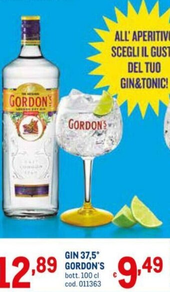 Gordon's Gin 37,5° 100cl