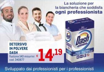Metro Dash Detersivo in Polvere offerta