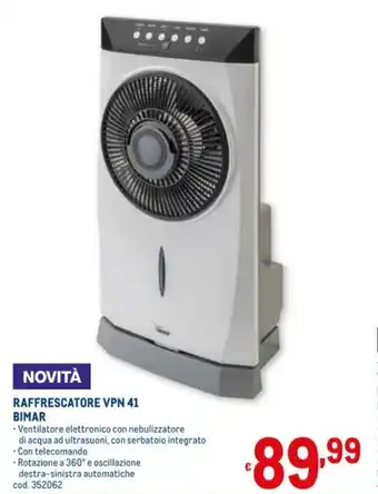 Bimar Raffrescatore VPN 41
