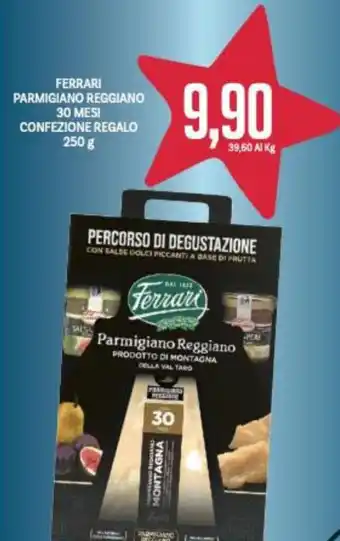 Supermercati Piccolo Ferrari Parmigiano Reggiano 30 Mesi Confezione Regalo 250 g offerta