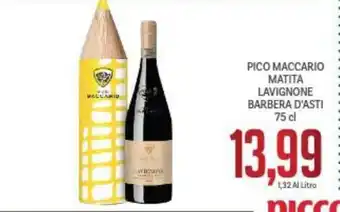 Pico Maccario Matita Lavignone Barbera D'Asti 75 cl