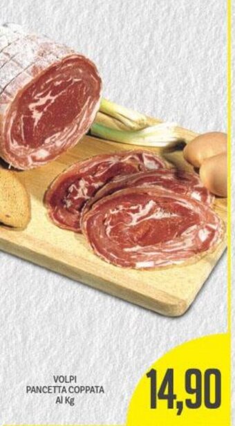 Supermercati Piccolo Volpi Pancetta Coppata Al Kg offerta