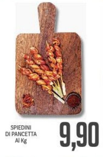 Supermercati Piccolo Spiedini Di Pancetta Al Kg offerta
