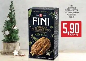 Supermercati Piccolo Fini Lo Stinco Di Prosciutto Cotto Al Forno Alle Erbe 700 g offerta