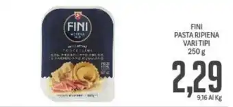 Supermercati Piccolo Fini Pasta Ripiena Vari Tipi 250 g offerta