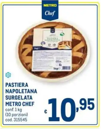 Metro Chef Pastiera Napoletana Surgelata 1kg