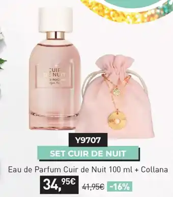 Set Cuir De Nuit Eau de Parfum 100 ml + Collana