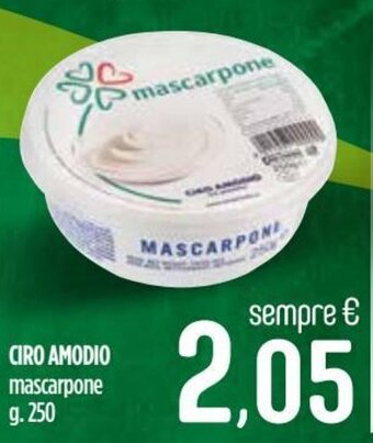 Ciro Amodio Ciro Amodio mascarpone g. 250 offerta