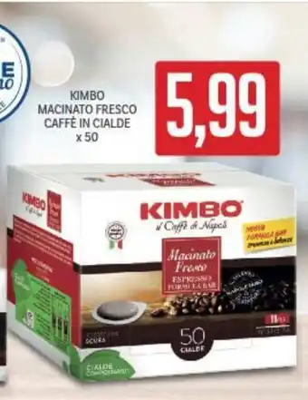 Kimbo Macinato Fresco Caffè In Cialde x 50
