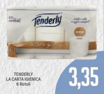 Supermercati Piccolo Tenderly La Carta Igienica 6 Rotoli offerta