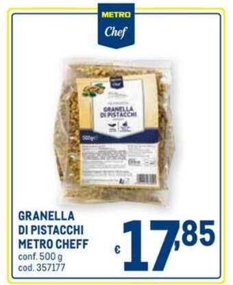 Metro Metro Chef Granella di Pistacchi 500g offerta