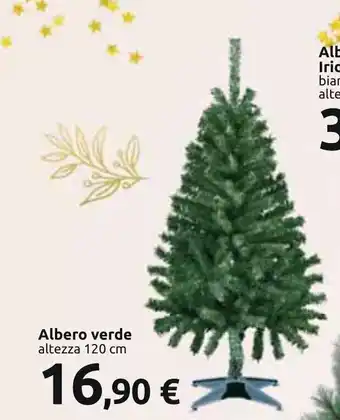 Carrefour Albero verde altezza 120 cm offerta