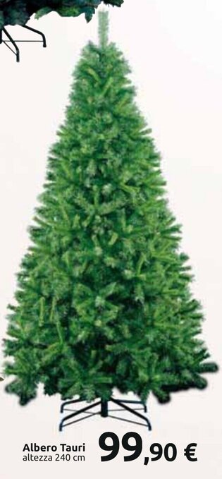 Carrefour Albero Tauri altezza 240 cm offerta