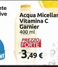 Carrefour Iper Acqua micellare vitamina c garnier offerta