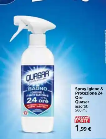 Carrefour Iper Spray igiene & protezione 24 ore quasar offerta