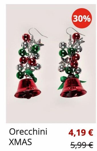 Orecchini xmas
