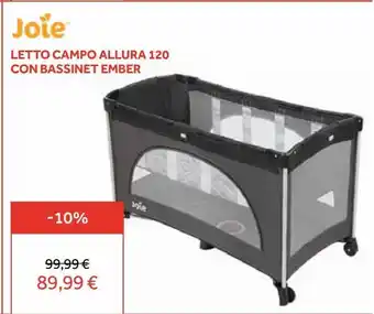 Prenatal Letto campo allura 120 con bassinet ember offerta