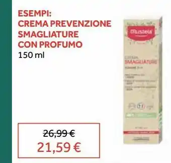 Prenatal Esempi: crema prevenzione smagliature con profumo offerta
