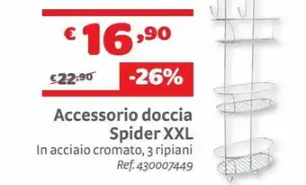Bricocenter Accessorio doccia spider xxl offerta