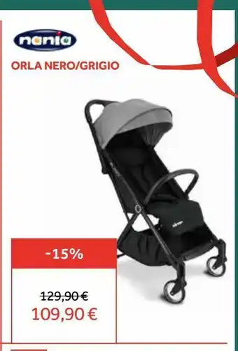 Prenatal Orla nero/grigio offerta