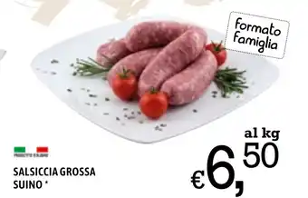 Famila Market Salsiccia Grossa Suino offerta