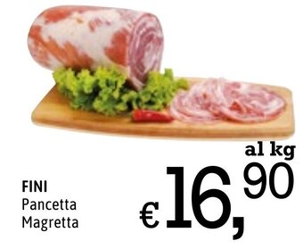 Famila Market Fini Pancetta Magretta offerta