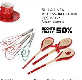 Trony Sulla Linea Accessori Cucina Festivity funzioni assortite offerta