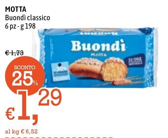 Famila Market Motta Buondì classico 6 pz - g 198 offerta