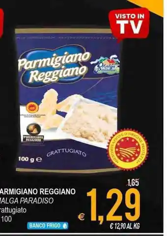 Parmigiano Reggiano Malga Paradiso grattugiato 100 g