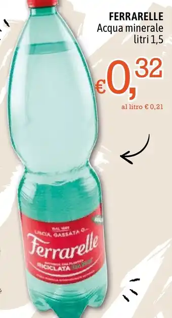 Famila Market Ferrarelle Acqua minerale litri 1,5 offerta