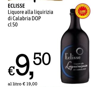 Famila Market Eclisse Liquore alla Liquirizia di Calabria DOP cl 50 offerta