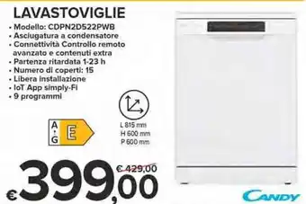 MD Discount Candy Lavastoviglie offerta