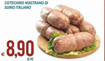 MD Discount Cotechino Nostrano Di Suino Italiano offerta