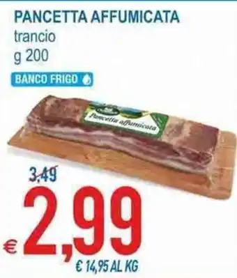 MD Discount Pancetta Affumicata trancio g 200 offerta