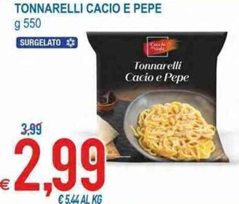 MD Discount Tonnarelli Cacio E Pepe g 550 offerta